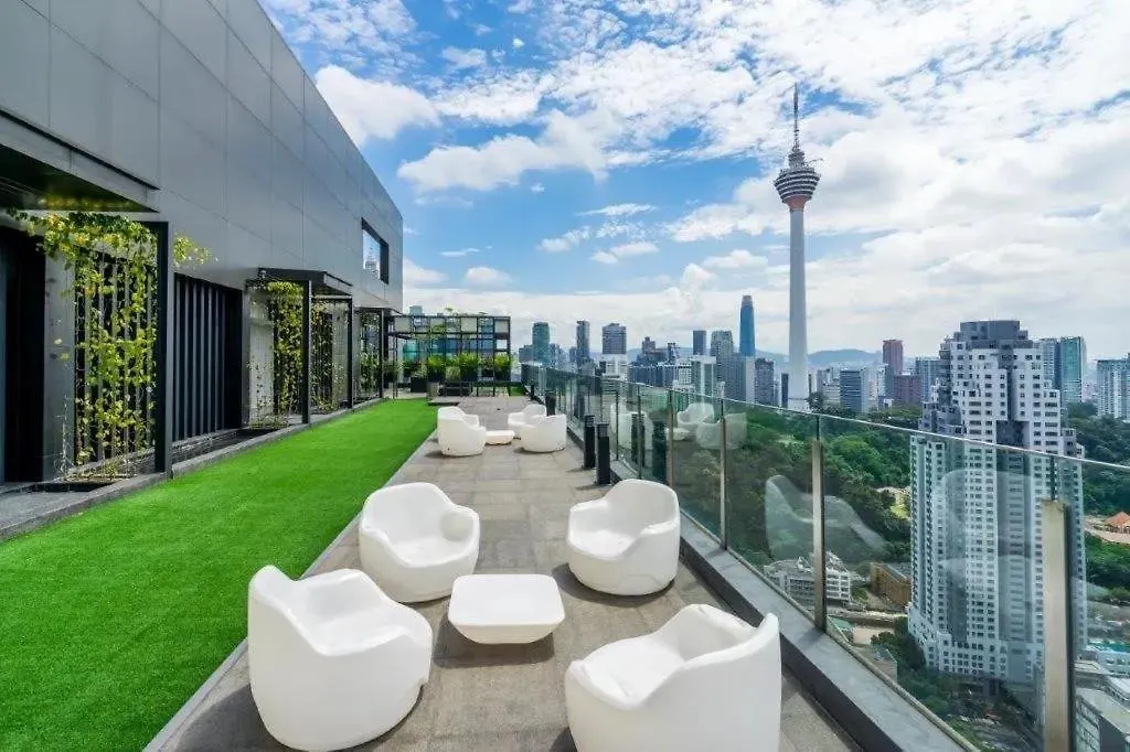 Anggun Residences 2Br Kl Tower Klcc 吉隆坡 0*,  马来西亚
